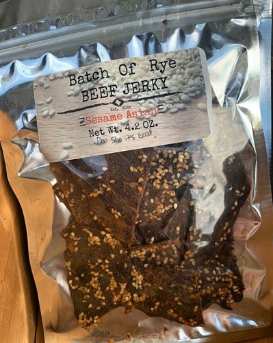 Batch Of Rye Beef Jerky - Sesame Asian